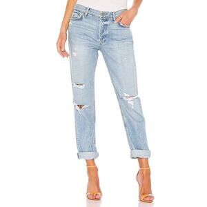 GRLFRND Light Blue Boyfriend Jeans